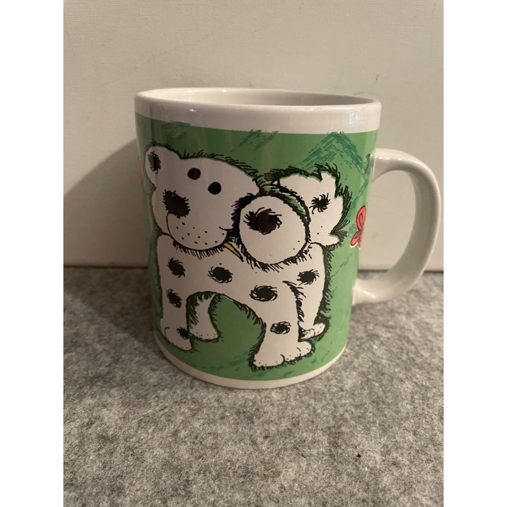 Dog and Cat Woof Mug by Mulberry  #1190